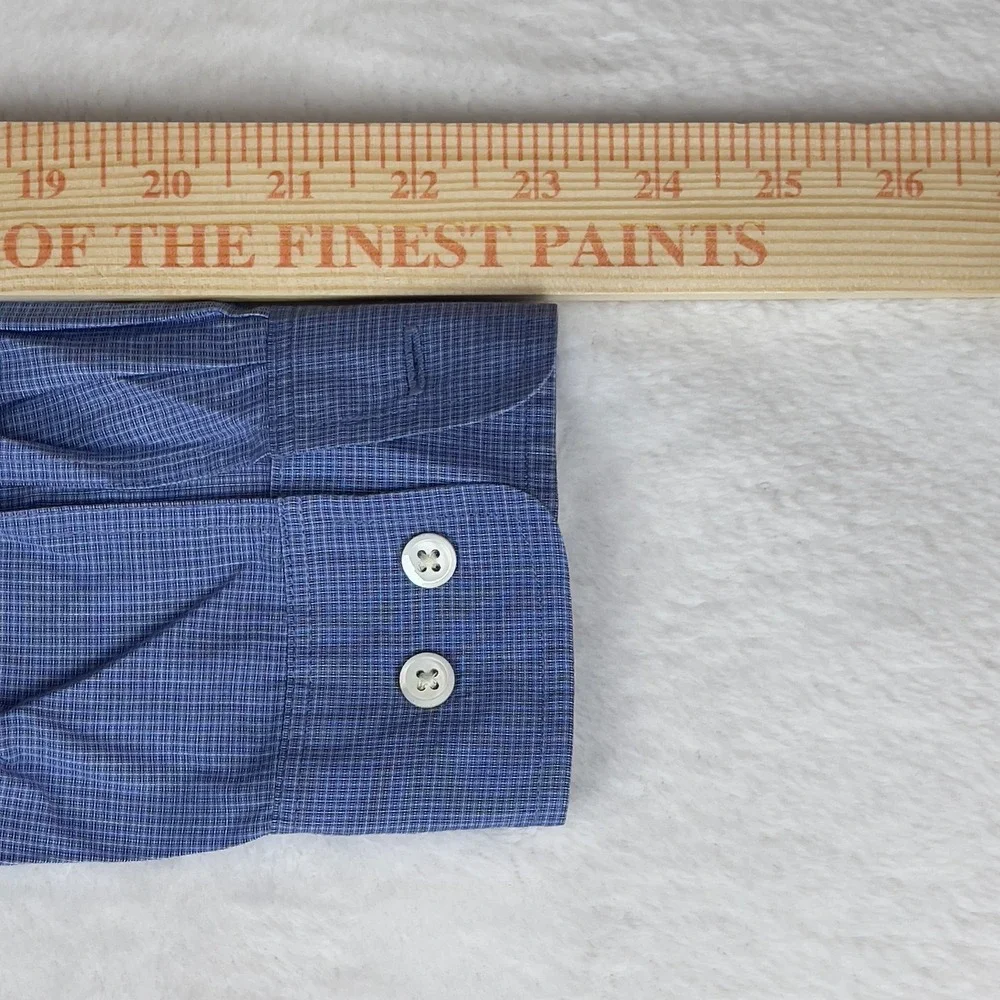 Banana Republic‎ Button Up Shirt Mens Medium Blue Long Sleeve Collar Classic Fit